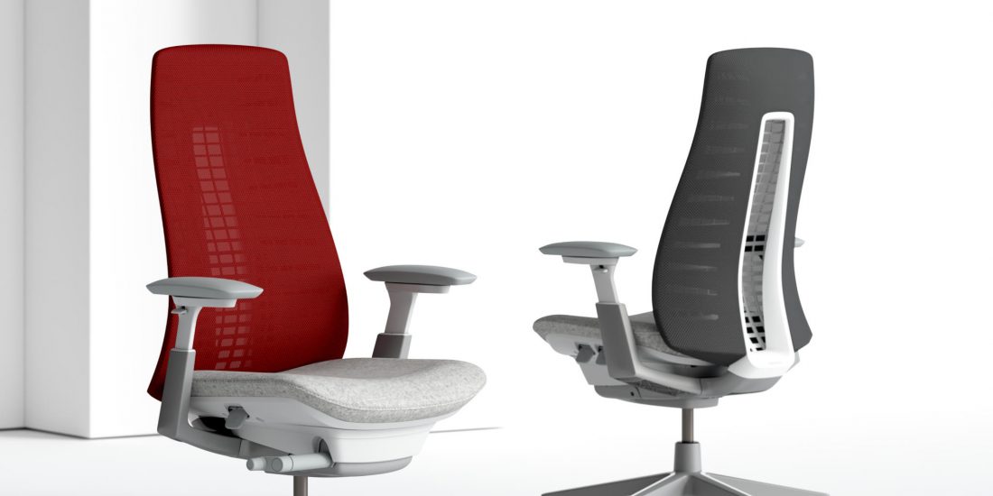 3D Animation of Desk Chairs